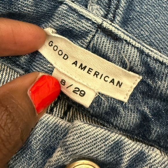 Good American Classic Blue Jeans Size 8 - Picture 3 of 6
